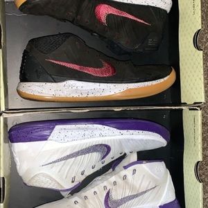 Two pairs of Kobe AD mid size 11